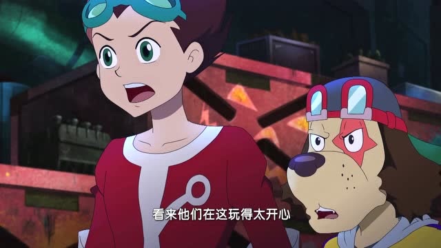 零速争霸:黑白兄妹和洛奇比试赛车,不知兄妹俩实力如何呢