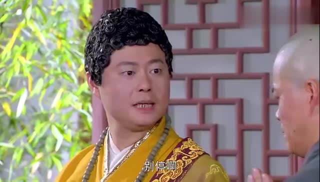 广亮搞了个新发型,竟和如来佛祖是同款,徒弟看了忍不住摸一把