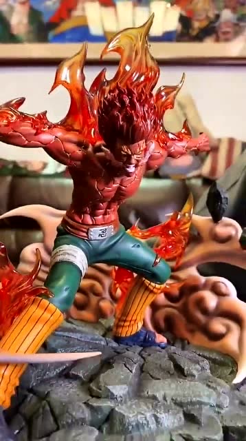 火影里唯一称皇的男人,八门遁甲的迈特凯,这样的手办必须收藏