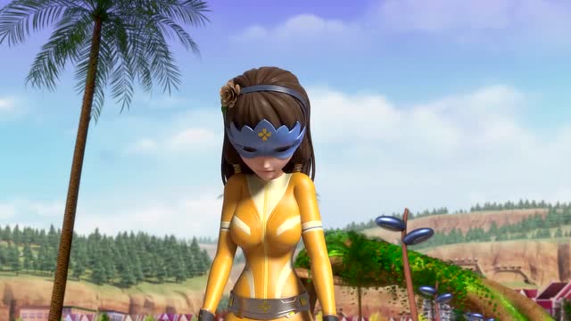 三只松鼠:松鼠侠为了保护花香女,被安老板一拳打飞了