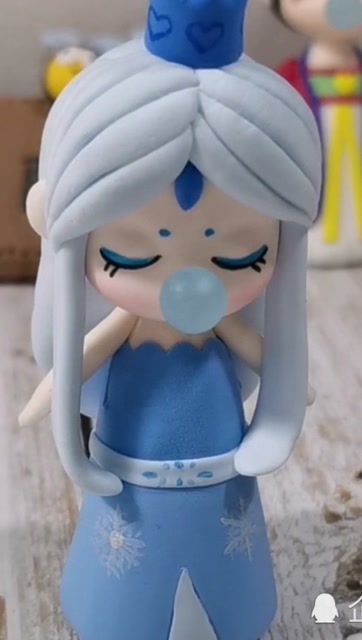 冰公主粘土教程