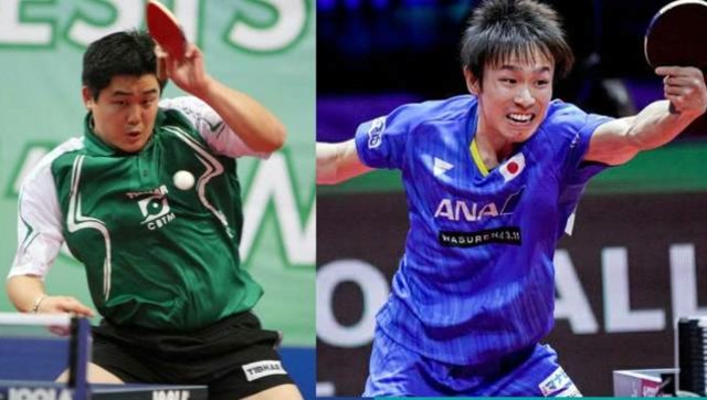 日直松本胜夫对战丹羽孝希,松本打出了直板的精髓!