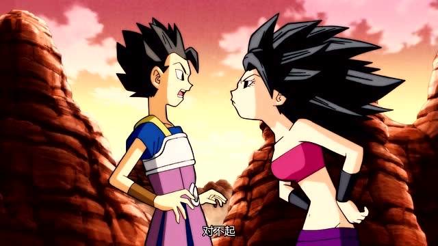 七龙珠:加贝传授超赛变身,没有气势模仿不了贝吉塔,卡莉芙拉靠天赋