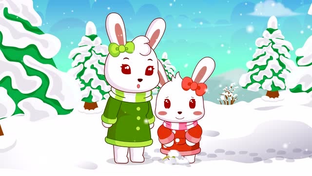 兔小贝之神奇的大自然  冬天小草都枯萎了吗