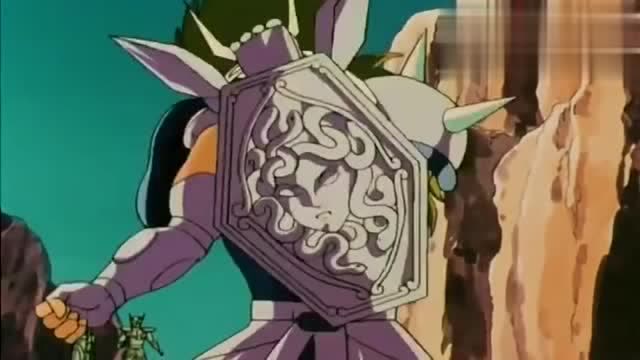 圣斗士星矢:可怕的美杜莎传说,紫龙找到了对付美杜莎之盾的方法