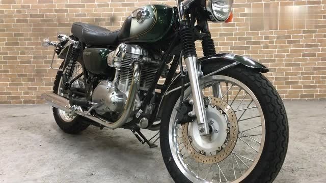 即将上市,实拍川崎w800,外观声浪全展示!