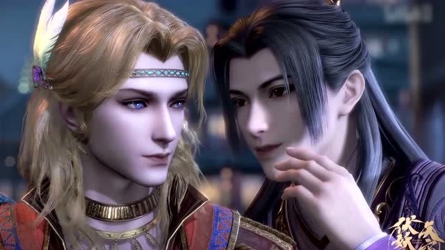 天宝伏妖录阿泰x裘永思颜值天花板cp来啦万般风情不及你一颦一笑