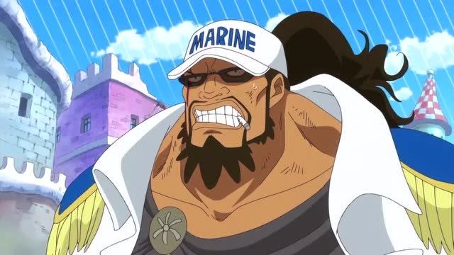 海贼王梅纳德中将终于明白了藤虎的话这智商还是挺高的很正义的将领