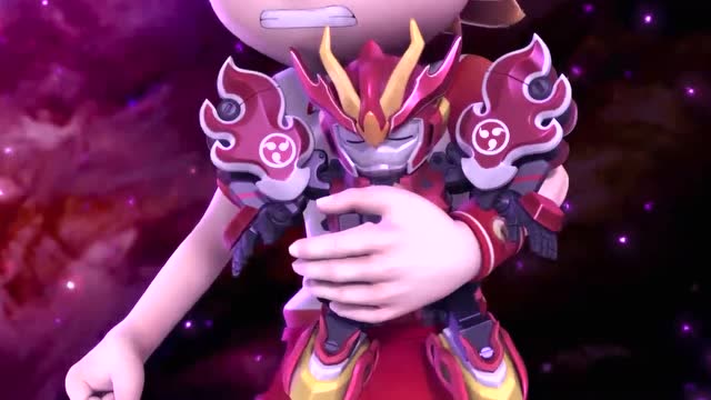 激战奇轮2小萨中了毁灭战神的攻击小萨自责自己保护不了大家