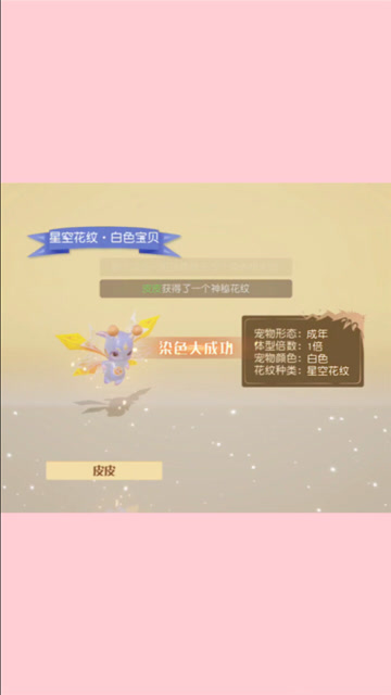 梦想新大陆传说中的神秘花纹长什么样