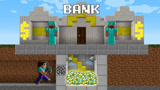 我的世界：阿呆打劫银行失败，居然直接把银行炸了？