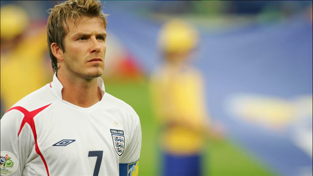 史上最帅英格兰队服 史上最帅贝克汉姆 02年世界杯3球狂胜丹麦