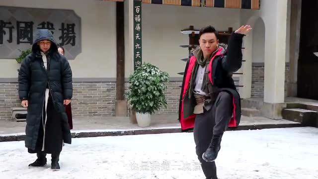 《大侠霍元甲》花絮:因为有大量打戏,所以释小龙非常喜欢这部剧