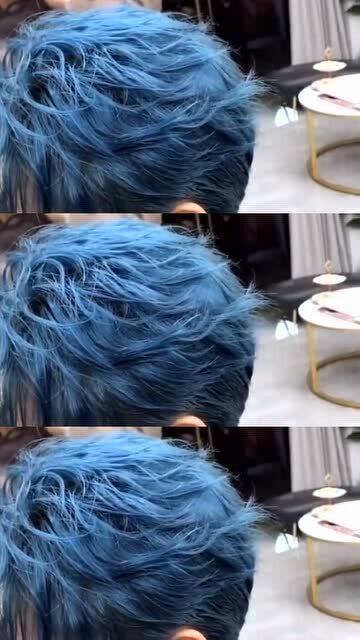 3凯爹同款发色,37分搭配天使蓝