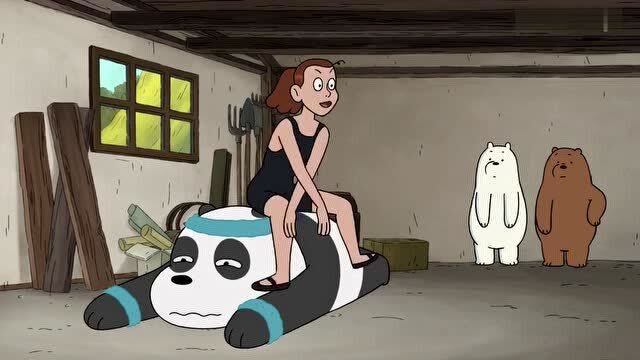 咱们裸熊:经过和露西跳舞,胖达对她产生了害怕