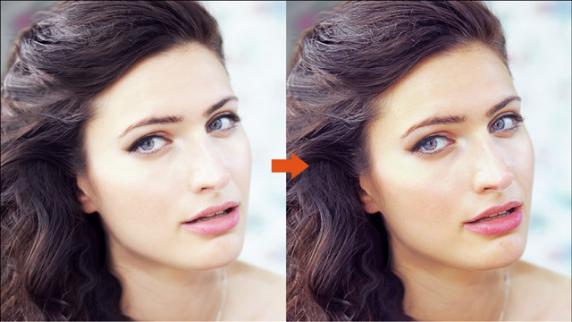 用ps修复曝光过度的肤色:只需2层,几个步骤!