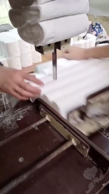 工厂实拍卫生纸制作过程,眼前的一幕,真是长见识了!