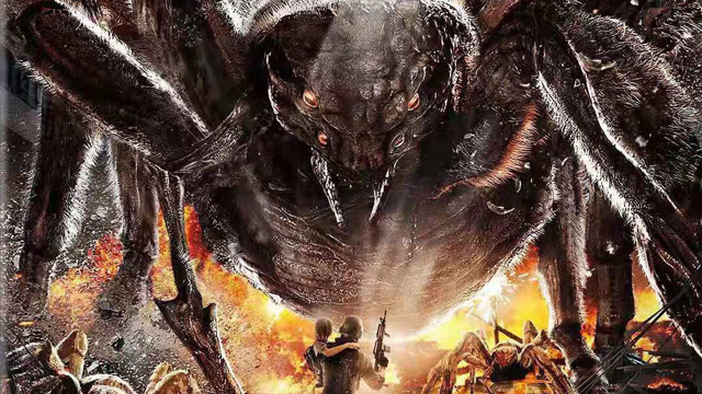 外星陨石附带蜘蛛降落地球,蜘蛛迅速繁衍成长,进化成蜘蛛女皇