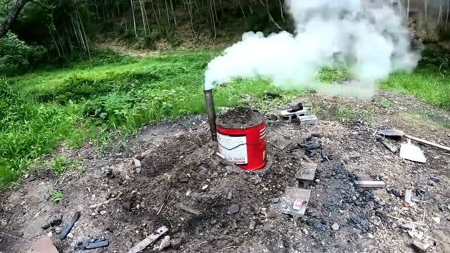 卖炭翁竹炭的制作过程