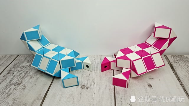 48段魔尺教程变蝎子帝王蝎简单易学慢动作一步一步教会你