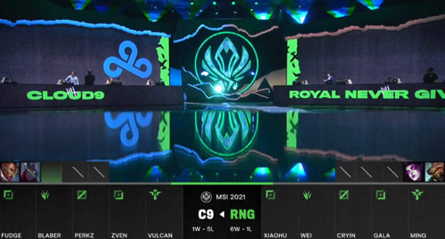 2021msi季中冠军赛c9 vs rng精彩团战
