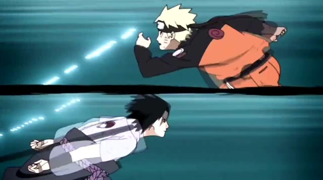 佐助斩断羁绊,想要战胜鸣人,火影忍者