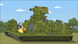 坦克世界：KV44坦克孤军奋战击垮敌军