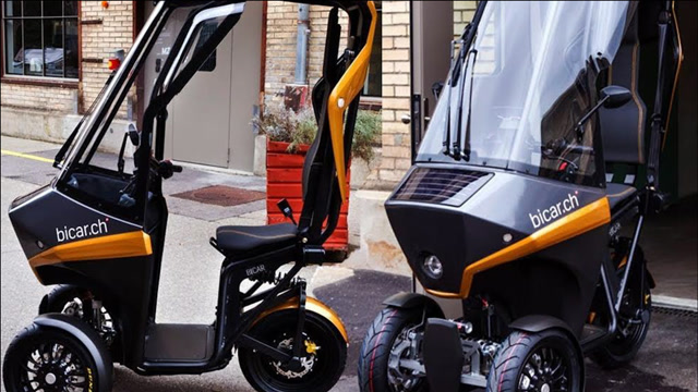 三款国外奇特三轮车创意,最后一款个头太小巧,停车根本不用愁