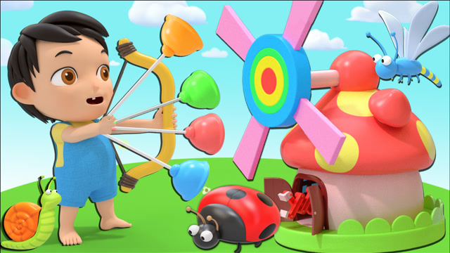 益智宝贝  昆虫玩具屋,认识颜色早教动画