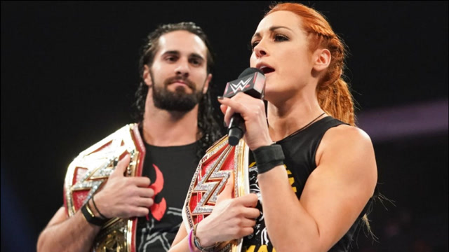 为妻子复仇狂战!弑君者赛斯罗林斯夫妇对决巴伦科尔宾,埃文斯!