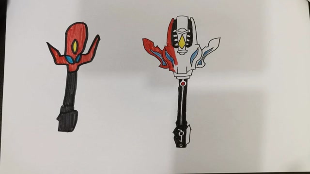 我随便画的三叉戟vs我用心画的三叉戟随便画画也是很好看的