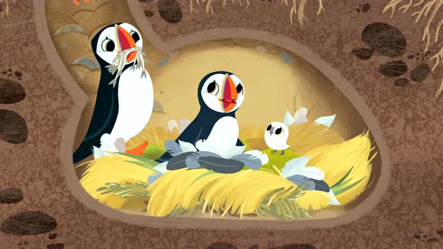 欢乐海鹦岛第二季英文版  第14集 oonas fishing trip