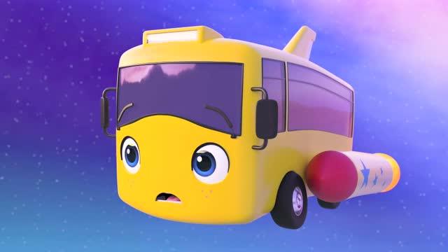 小巴士巴斯德英文版  第55集 wheels on the bus - stuck in the mud!