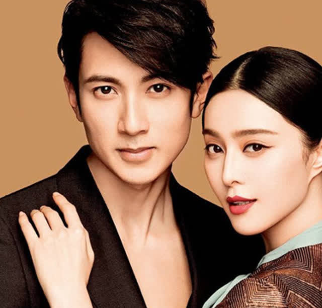 范冰冰携手吴尊拍摄时尚大片