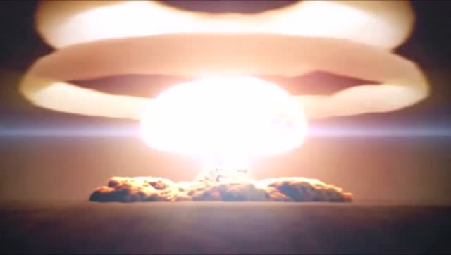 氢弹爆炸 超清晰视频