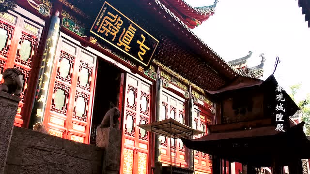 武汉长春观城隍庙