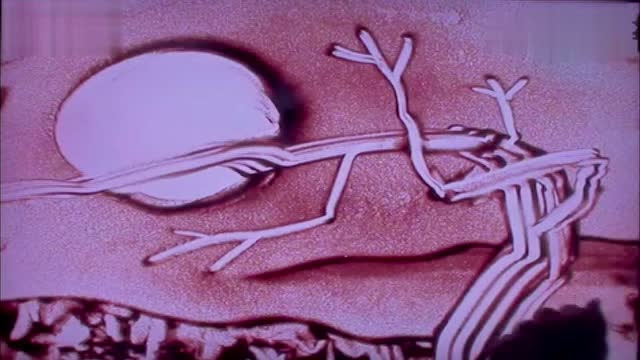 鑫多喜科技 《天之大》沙画---祝母亲节快乐!