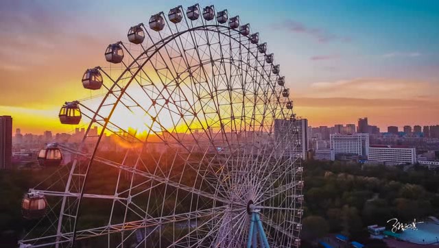 【沈阳美景】日落摩天轮