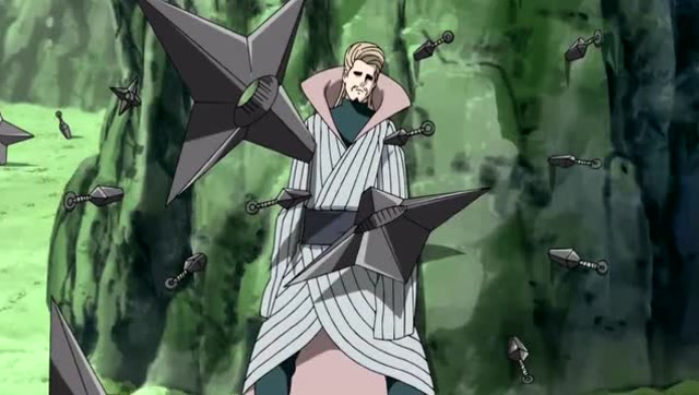 二代水影有意告知众忍自己的弱点,但众忍还是封印不了他