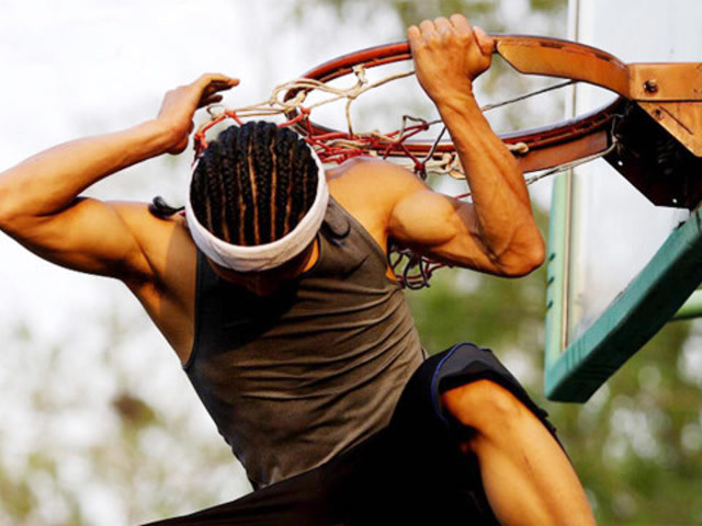 国人街球扣篮—山东烟台d2c街球队"d2c slam dunk"扣篮集锦