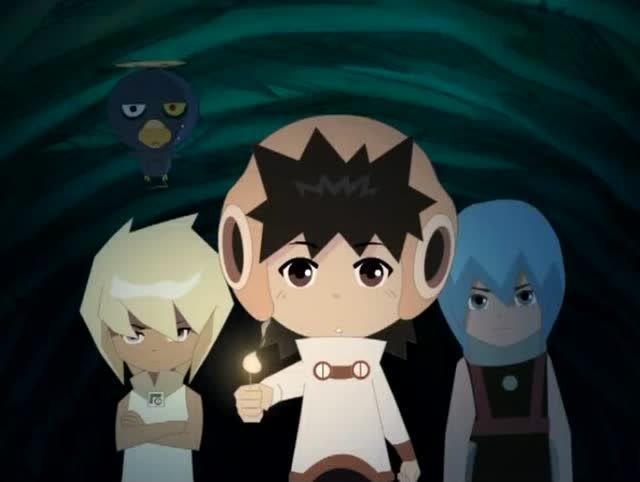 《莫莫》小原为了掩护莫莫一行人,竟然引开了这些发怒的黑炎鸟