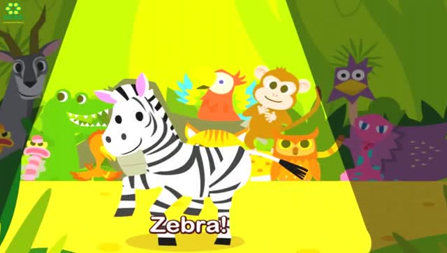 少儿英语: zebra!美丽的斑马