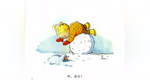 绘本故事视频|阿波林的小世界《堆雪人》