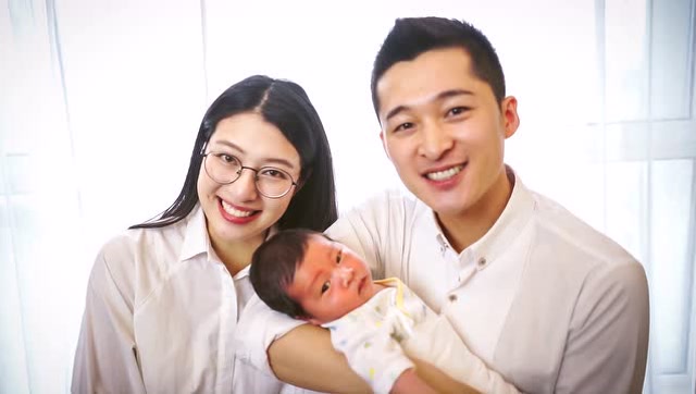 辽宁电视台方亮&陈默宝宝佑佑新生儿花絮#midokids