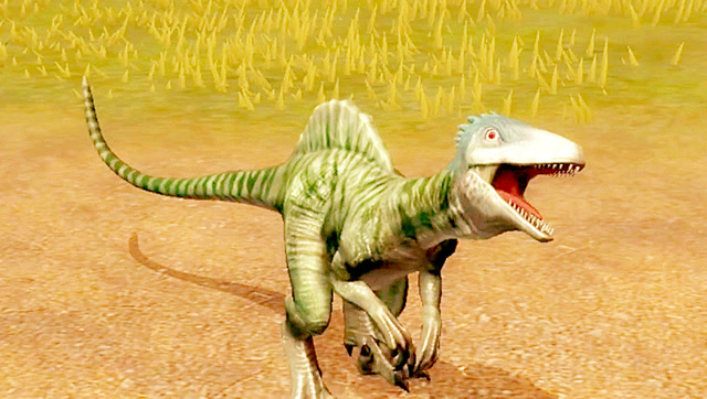 小鸢解说 侏罗纪世界376三星混种棘盗龙,叠加伤害爆表