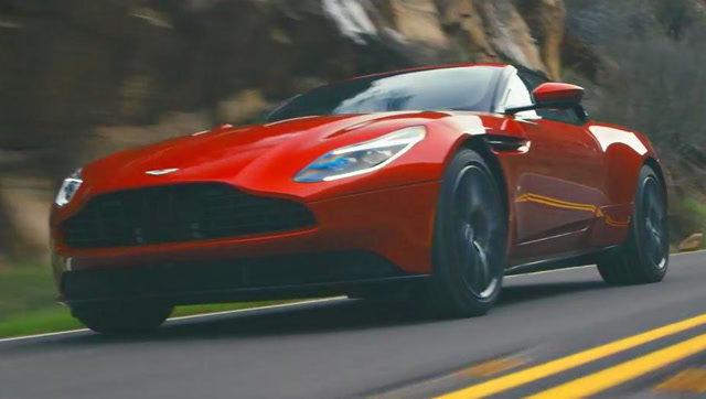 红色猛兽 2017款阿斯顿·马丁db11展示