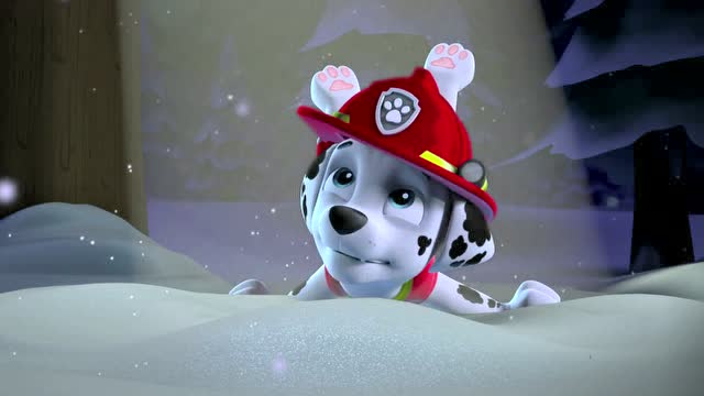 汪汪队立大功:天天找到圣诞礼物袋 毛毛抓住 阿奇接住