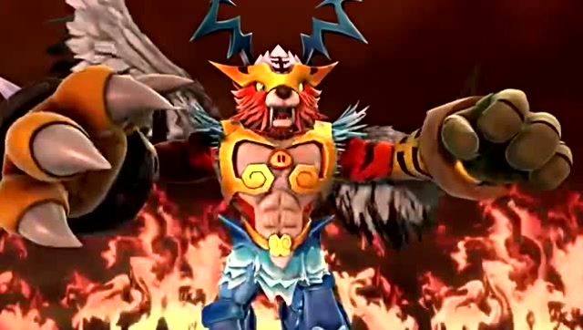 猪猪侠:五灵王再次将魔龙王封印,太厉害了.