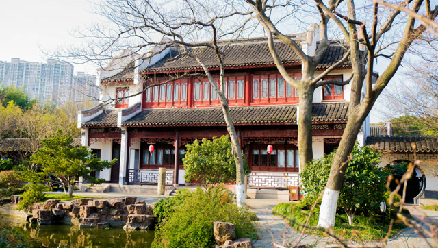 常州陈渡草堂,一座藏在闹市中的明代江南古典园林