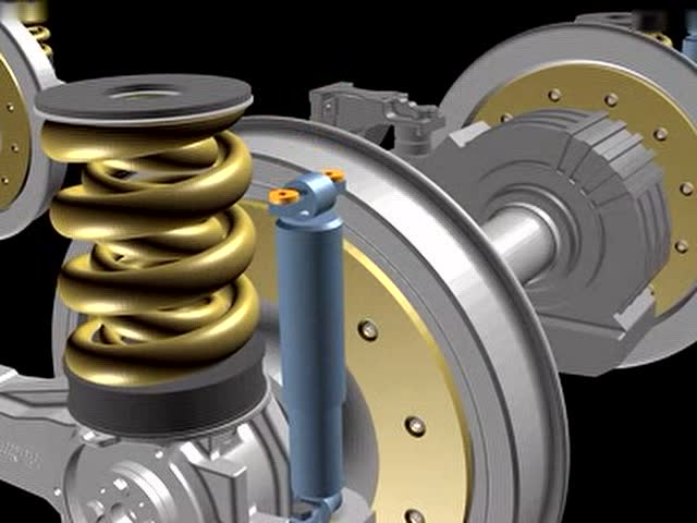 crh380b型动车组转向架一系悬挂装置